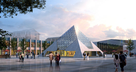 蛟河金字塔网架